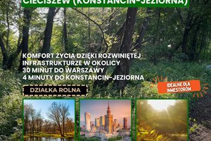 Działka na sprzedaż piaseczyński Konstancin-Jeziorna Cieciszew - zdjęcie 1