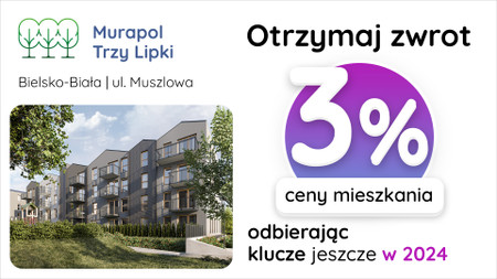 Nowa inwestycja - Murapol Trzy Lipki, Bielsko-Biała, ul. Muszlowa - promocja