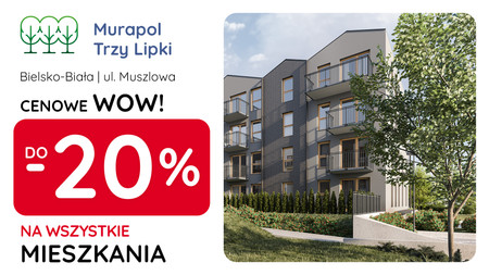 Nowa inwestycja - Murapol Trzy Lipki, Bielsko-Biała, ul. Muszlowa - promocja