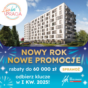 Nowa inwestycja - Livin` Praga, Warszawa, Pelcowizna, ul. A. Kotsisa 2 - promocja