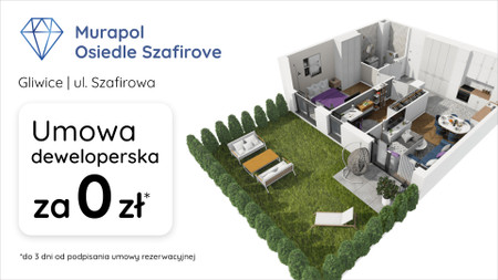 Nowa inwestycja - Murapol Osiedle Szafirove, Gliwice, Stare Gliwice, ul. Szafirowa - promocja