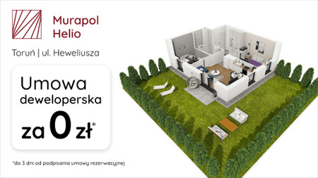 Nowa inwestycja - Murapol Helio, Toruń, Wrzosy, ul. Heweliusza - promocja