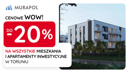 Nowa inwestycja - Murapol Helio, Toruń, Wrzosy, ul. Heweliusza - promocja