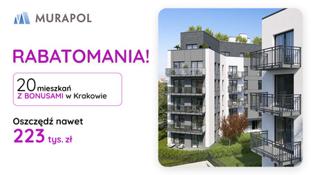 Nowa inwestycja - Murapol Prado, Kraków, Prądnik Biały, ul. Pękowicka - promocja