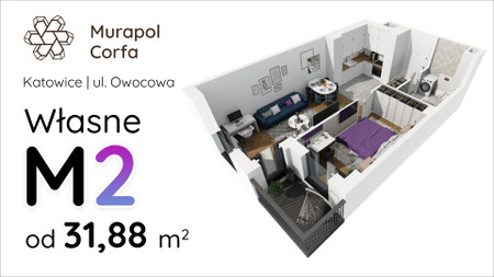 Nowa inwestycja - Murapol Corfa, Katowice, Wełnowiec-Józefowiec, ul. Owocowa - promocja