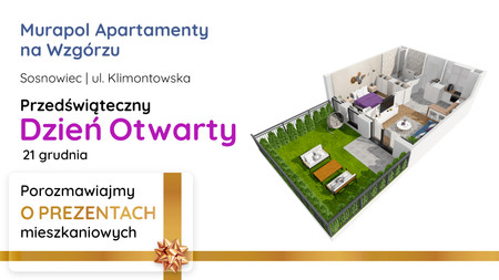 Nowa inwestycja - Murapol Apartamenty Na Wzgórzu, Sosnowiec, Klimontów, ul. Klimontowska - dni otwarte