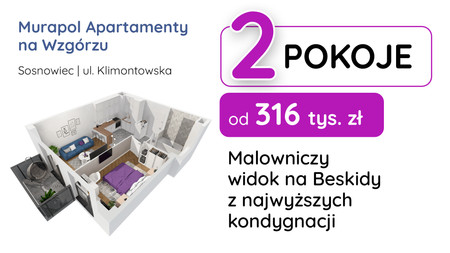 Nowa inwestycja - Murapol Apartamenty Na Wzgórzu, Sosnowiec, Klimontów, ul. Klimontowska - promocja