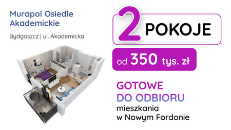 Nowa inwestycja - Murapol Osiedle Akademickie, Bydgoszcz, Fordon, ul. Akademicka - promocja