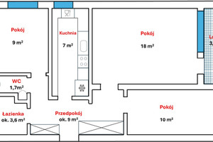 Mieszkanie na sprzedaż 58m2 Warszawa Mokotów zygmunta modzelewskiego - zdjęcie 2