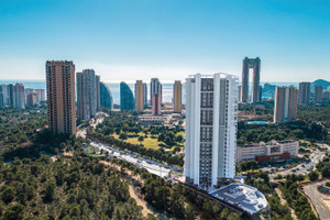 Mieszkanie na sprzedaż 98m2 Walencja Alicante Benidorm NA SPRZEDAŻ APARTAMENT W EAGLE TOWER - NOWOŚĆ - zdjęcie 2