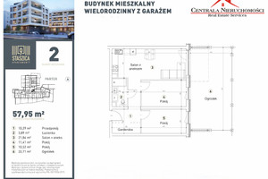 Mieszkanie na sprzedaż 58m2 Toruń Mokre Przedmieście ks. Stanisława Staszica - zdjęcie 2