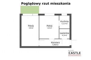 Mieszkanie na sprzedaż 44m2 Poznań Rataje Os. Piastowskie - zdjęcie 2