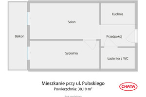 Mieszkanie na sprzedaż 39m2 Wrocław Stare Miasto Gen. Kazimierza Pułaskiego - zdjęcie 3