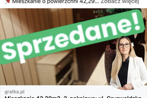 Mieszkanie na sprzedaż 43m2 zambrowski Zambrów Grunwaldzka - zdjęcie 1