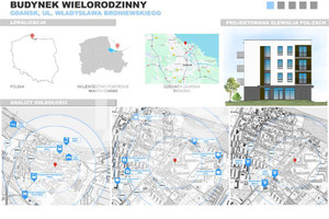 Działka na sprzedaż 481m2 Gdańsk Brzeźno Broniewskiego Władysława - zdjęcie 2