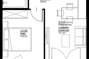 Mieszkanie na sprzedaż 37m2 Lublin Wrotków ul. Wolińskiego - zdjęcie 1