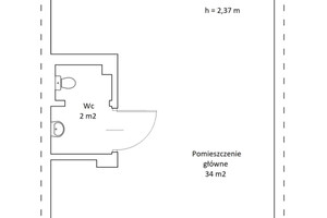 Komercyjne do wynajęcia 41m2 Wrocław Stare Miasto Kazimierza Wielkiego - zdjęcie 2