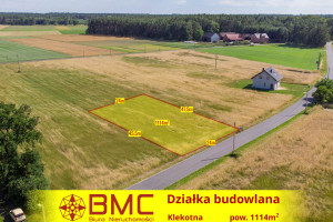 Działka na sprzedaż 1114m2 oleski Dobrodzień Boczna - zdjęcie 1