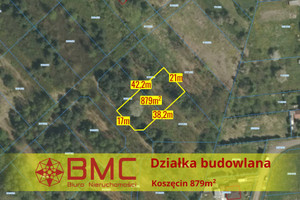 Działka na sprzedaż 879m2 lubliniecki Koszęcin Słowików - zdjęcie 1