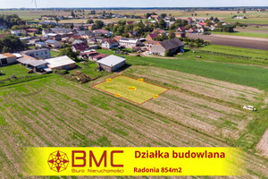 Działka na sprzedaż 854m2 gliwicki Wielowieś Radonia - zdjęcie 1