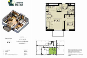 Mieszkanie na sprzedaż 51m2 lubliniecki Koszęcin Jesienna - zdjęcie 2