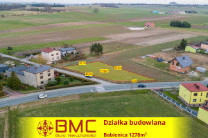 Działka na sprzedaż 1278m2 lubliniecki Woźniki Główna - zdjęcie 1