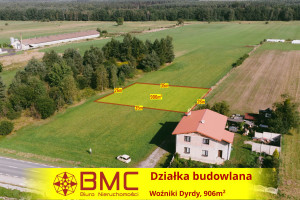 Działka na sprzedaż 906m2 lubliniecki Woźniki Asfaltowa - zdjęcie 1