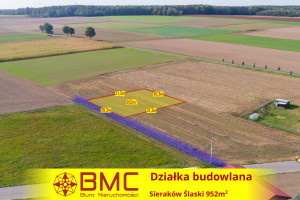 Działka na sprzedaż 952m2 lubliniecki Ciasna Sieraków Śląski Osiedlowa - zdjęcie 1