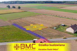 Działka na sprzedaż 946m2 lubliniecki Ciasna Sieraków Śląski Osiedlowa - zdjęcie 1