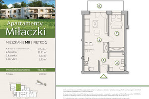 Mieszkanie na sprzedaż 44m2 radomszczański Radomsko J. Kilińskiego - zdjęcie 1