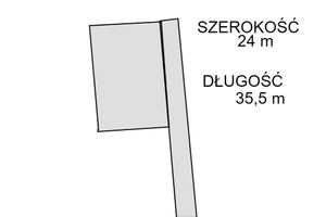 Działka na sprzedaż 864m2 białostocki Supraśl - zdjęcie 1