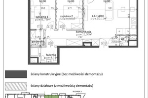 Mieszkanie na sprzedaż 59m2 Lublin Czuby Kaczeńcowa - zdjęcie 2