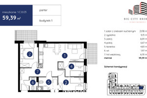 Mieszkanie na sprzedaż 60m2 Lublin Ponikwoda Spółdzielczości Pracy - zdjęcie 3