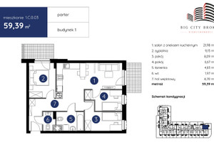 Mieszkanie na sprzedaż 60m2 Lublin Ponikwoda Spółdzielczości Pracy - zdjęcie 3