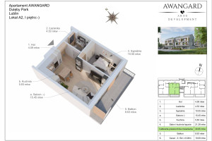 Mieszkanie na sprzedaż 41m2 Lublin Bronowice Kazimierza Dulęby - zdjęcie 3