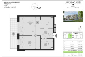 Mieszkanie na sprzedaż 41m2 Lublin Bronowice Kazimierza Dulęby - zdjęcie 2