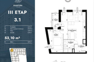 Mieszkanie na sprzedaż 53m2 Łódź Śródmieście al. Piłsudskiego - zdjęcie 1