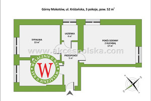 Mieszkanie na sprzedaż 52m2 Warszawa Mokotów Króżańska - zdjęcie 1