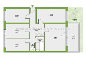 Mieszkanie do wynajęcia 63m2 Warszawa Ursynów Koński Jar - zdjęcie 3