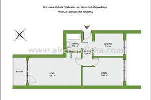 Mieszkanie na sprzedaż 45m2 Warszawa Ochota Rakowiec Skorochód-Majewskiego - zdjęcie 2