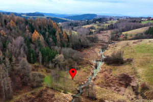 Działka na sprzedaż 2800m2 nowosądecki Kamionka Wielka Mszalnica - zdjęcie 3