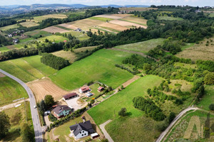 Działka na sprzedaż 1100m2 nowosądecki Podegrodzie Naszacowice - zdjęcie 1