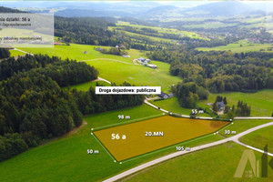 Działka na sprzedaż 5600m2 nowosądecki Grybów Binczarowa - zdjęcie 2