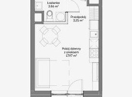 Mieszkanie na sprzedaż 26m2 Warszawa Praga-Południe Ostrobramska - zdjęcie 2