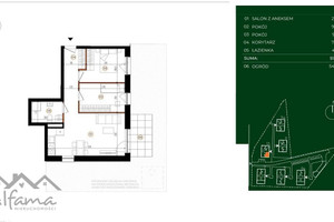 Mieszkanie na sprzedaż 52m2 Wrocław Krzyki Brochów - zdjęcie 2