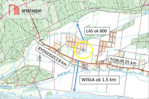 Działka na sprzedaż 989m2 toruński Zławieś Wielka Czarnowo Kasztanowa - zdjęcie 4