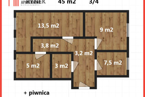 Mieszkanie na sprzedaż 45m2 Wrocław Stare Miasto - zdjęcie 1