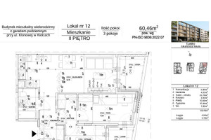 Mieszkanie na sprzedaż 61m2 Kielce Klonowa - zdjęcie 2