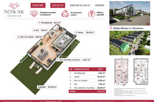 Dom na sprzedaż 121m2 miński Mińsk Mazowiecki Wólka Mińska Wiosenna - zdjęcie 2