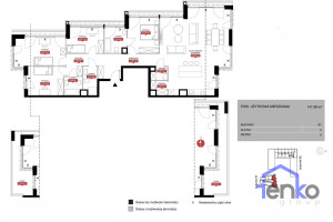 Mieszkanie na sprzedaż 142m2 Warszawa Mokotów Wołoska - zdjęcie 2